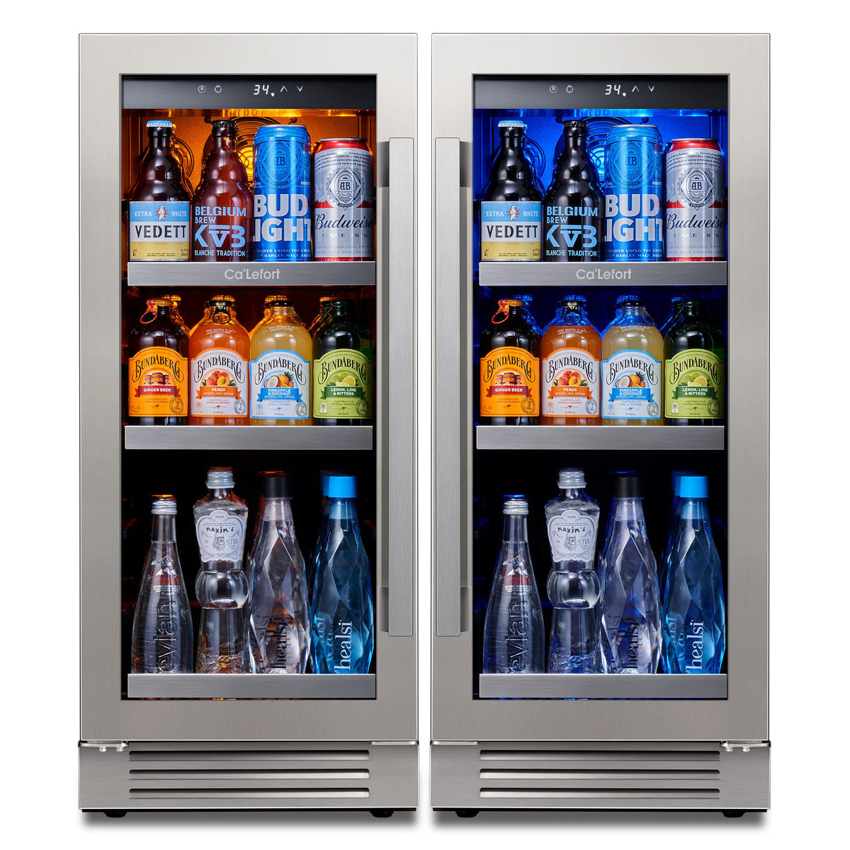 Ca'Lefort 24 inch Beverage Refrigerator, 180 Can Beverage Fridge