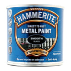 ICI Hammerite 5092824 Direct to Rust Metal Paint - Smooth Red Finish 750ML