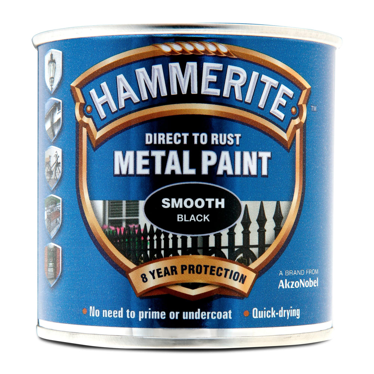 ICI Hammerite 5092824 Direct to Rust Metal Paint - Smooth Red Finish 750ML