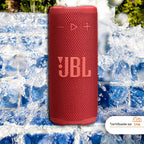 JBL Grip Portable Bluetooth Speaker, Waterproof, Ambient Light - Red