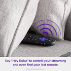 Roku Voice Remote Pro (2nd Ed.), TV Remote Control with Backlit Buttons