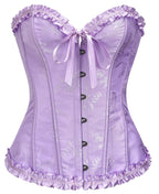 SZIVYSHI Halloween Overbust Corset Top