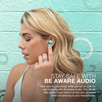JLab JBuds Mini True Wireless Earbuds, Bluetooth Multipoint, Charcoal Black