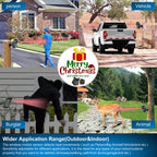 Driveway Alarm- 1/2 Mile Long Range Motion Sensor- 1 Receiver+2 Sensors